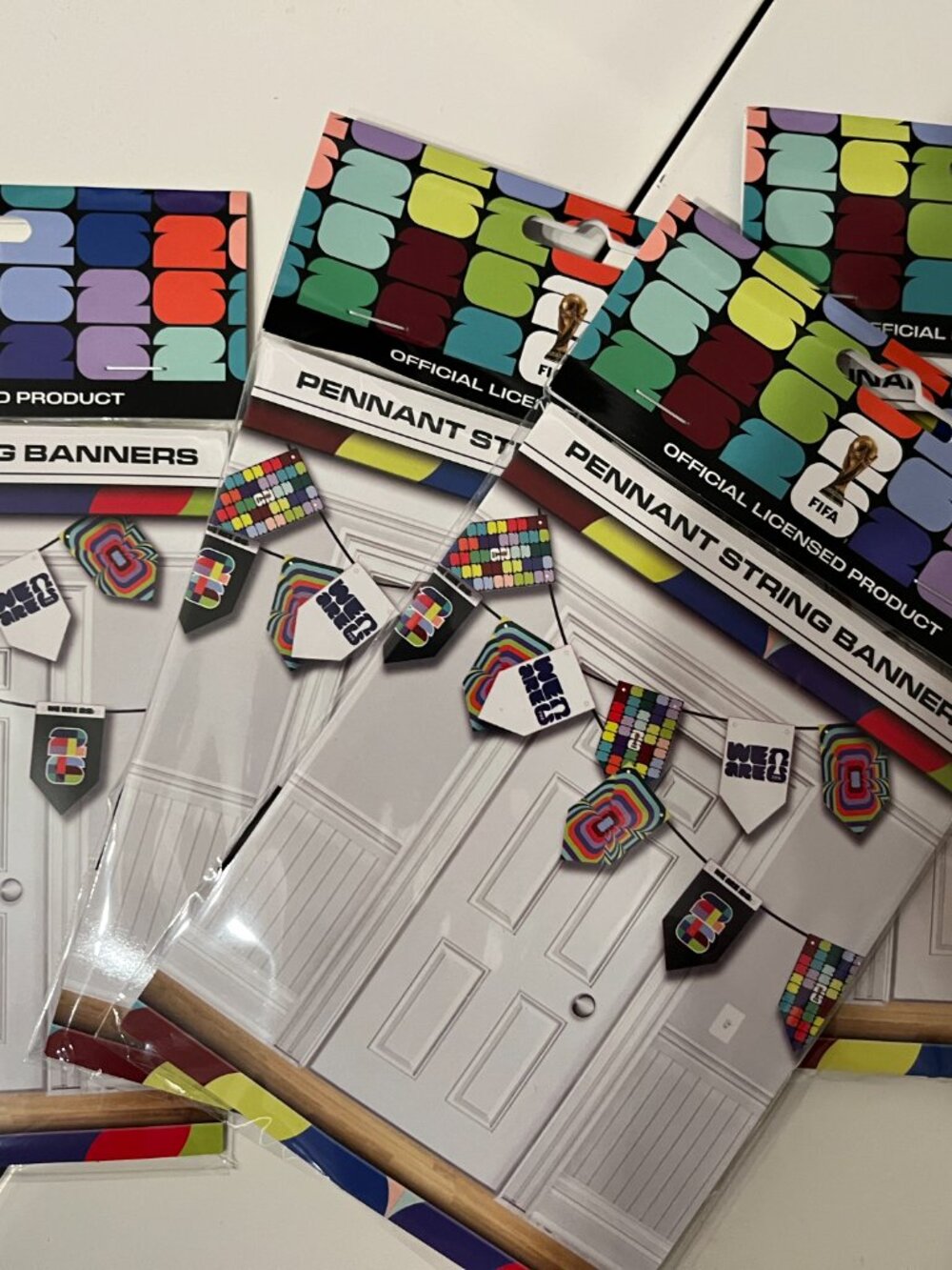Soccer Party Decorations  (4-pack) NWT FIFA World Cup 2026 Banners